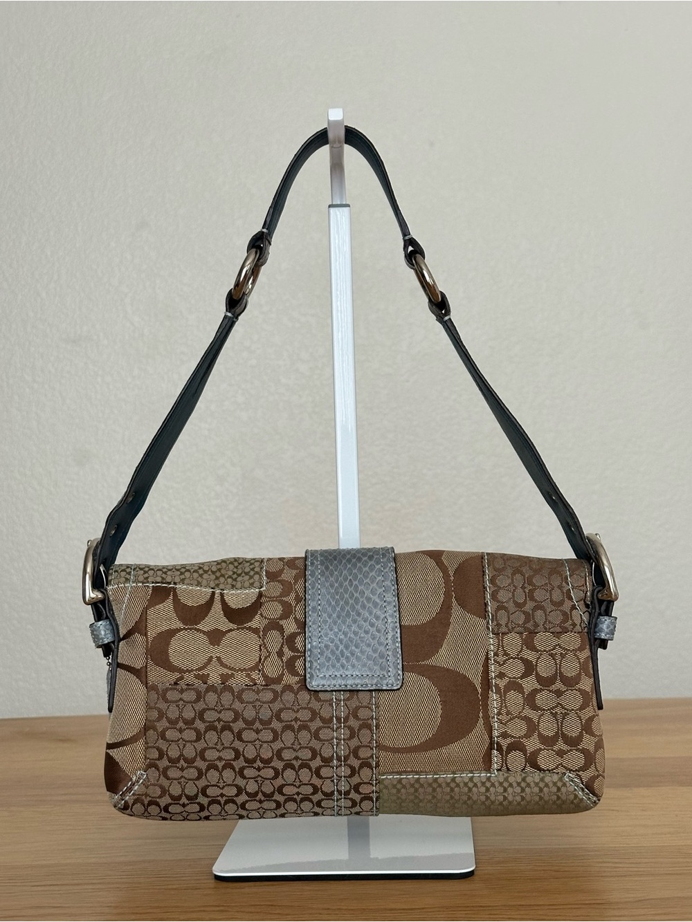 Coach Patchwork Shoulder Bag - Picture 3 of 16